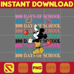 Big 100 Days Of School Png, Mouse and Friend, 100th Day of School Png, Back To School, Toy 100 Days Pop, Woody Png (7)