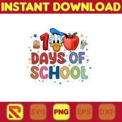 Big 100 Days Of School Png, Mouse and Friend, 100th Day of School Png, Back To School, Toy 100 Days Pop, Woody Png (128)