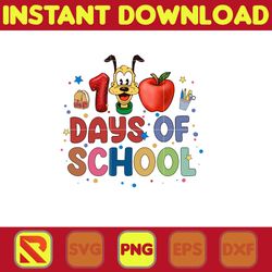 Big 100 Days Of School Png, Mouse and Friend, 100th Day of School Png, Back To School, Toy 100 Days Pop, Woody Png (132)