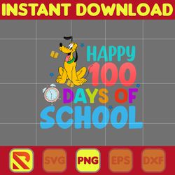 Big 100 Days Of School Png, Mouse and Friend, 100th Day of School Png, Back To School, Toy 100 Days Pop, Woody Png (144)