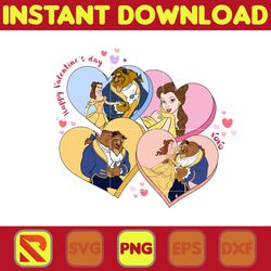 Happy Valentine's Day Png, Couple Valentine Png, Retro Valentines Png, Magical Heart Valentines, Honeymoon 2024 (7)