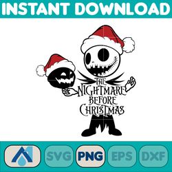 Nightmare Before Christmas Png, Jack Nightmare Png, Nightmare Christmas, Christmas 2023 Png (81)