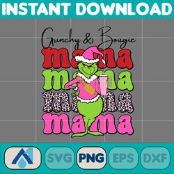 Retro Pink Grinch Png, Retro Christmas Png, Grinch Png, Grinch Png, Christmas Png, Pink Christmas Png (18)