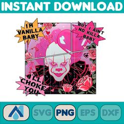 I'm Vanilla Baby Valentine Png, Comic Horror Valentine Png, Pink Killer Valentine Movie Png, Horror Story Png (9)