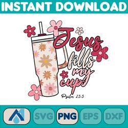 Retro Valentines Heart Stanley Png, Boujee Valentine Png, Stanley 40oz Tumbler Valentine Inspired Png (7)
