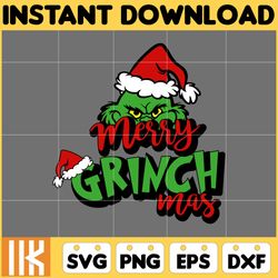 The Grnich Svg, Merry Grnichmas Svg, Retro Grinch Svg, Christmas Sublimation, Digital Sublimation, Unique Designs (114)