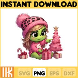 Pink Baby Grinch Christmas Png, Candy Grinc Png, Chrismas Tree Png, Merry Christmas Png (12)