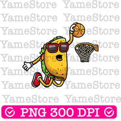 taco playing basketball mexican cinco de mayo png, mexico png, mexican food png