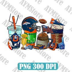 Denver Brancas Coffee Drink PNG, NFL Coffee Drink Png, NFL Coffee Png, NFL png, Digital Download