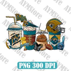 Jacksonville Jaguars coffee Drink PNG, NFL Coffee Drink Png, NFL Coffee Png, NFL png, Digital Download