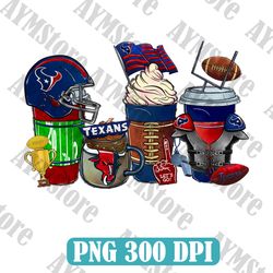 Texans Coffee Drink PNG, NFL Coffee Drink Png, NFL Coffee Png, NFL png, Digital Download