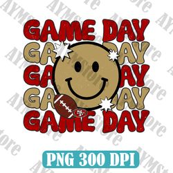 San Francisco 49ers Png, NFL Game Day Png, Game Day Png, NFL png, Digital Download