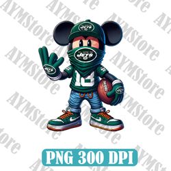 New York Jets Mickey PNG, New York Jets PNG, NFL teams, NFL PNG, NFL logo, Mickeys PNG, NFL PNG, Png, Instant Download