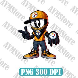 Pittsburgh Steelers Mickey PNG, Pittsburgh Steelers PNG, NFL Teams PNG, NFL PNG, Png, Instant Download