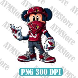 Arizona Cardinals Mascot Png, Nfl Png, American Football PNG, Football Mascot, Sublimation, Digital Download