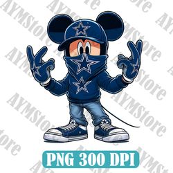 Dallas Cowboys Mascot Png, Nfl Png, American Football PNG, Football Mascot, Sublimation, Digital Download
