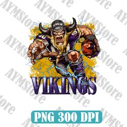 Minnesota Vikings Mascot Png, Nfl Mascot Png, American Football PNG, Football Mascot, Sublimation, Digital Download