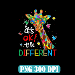 Autism Awareness Acceptance Women Kid Its Ok To Be Different Png, Autism Awareness Png
