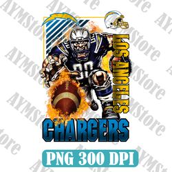 Los Angeles Chargers Mascot Png, Nfl Png, American Football PNG, Football Mascot, Sublimation