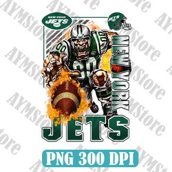 New York Jets Mascot Png, Nfl Png, American Football PNG, Football Mascot, Sublimation