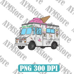 Ice Cream Truck PNG File | Trap House T-Shirt digital, Graffiti, dtg, Sublimation