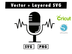 Speech recognition glyph icon svg and png files for cricut machine , anime svg , manga svg , Goku svg