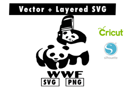 WWF svg and png files for cricut machine , anime svg , manga svg , Goku svg