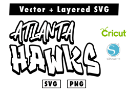 ATLANTA HANKS svg and png files for cricut machine , anime svg , manga svg , Goku svg