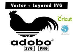 being chicken adobo stiker svg and png files for cricut machine , anime svg , manga svg , Goku svg