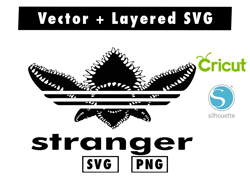 STRANGER SVG AND PNG files for cricut machine , anime svg , manga svg , Goku svg