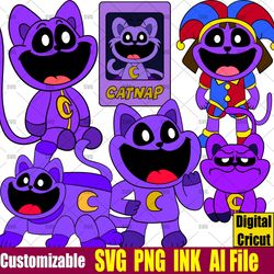 Pack Humanized Bubba from Poppy Playtime SVG Smiling Critters Coloring page Humanized Bubba, PNG, Circut desgin space