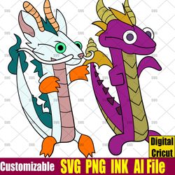 Haku Pokemon Dragon Ball SVG Spyro Ball Coloring pages Spyro Pokemon SVG png,Ink Circut desgin space