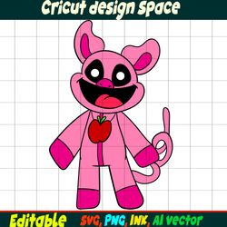 Humanized PickyPiggy SVG Vector Coloring Pages Smiling Critters  Humanized PickyPiggy ,SVG, Ink Cricut desgin space