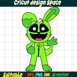 Humanized Hoppy Hopscotch SVG Vector Coloring Pages Smiling Critters Hoppy Hopscotch ,SVG, Ink Cricut desgin space