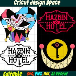 Editable Cut file Hazbin Hotel Og Deer SVG, Thanks I hate it! SVG, Png, Ink Printable for T-Shirt Birthday Gift