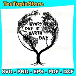 Everyday Is Earth Day Svg, Trees Environmental Svg, Trees Svg, Earth Day Svg, Earth Svg, Earth Sublimation, Save Planet