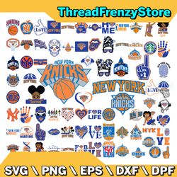 79 Files New York Knicks National Team Bundles Svg, New York Knicks National svg, NBA Teams Svg, NBA Svg, Png, Dxf