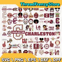 78 Files College of Charleston Cougars Team Bundle Svg, College of Charleston Cougars svg, NCAA Teams svg, NCAA Svg