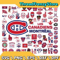 73 Files Montreal Canadiens Team Bundles Svg, Montreal Canadiens Svg, NHL Svg, NHL Svg, Png, Dxf, Eps, Instant Download