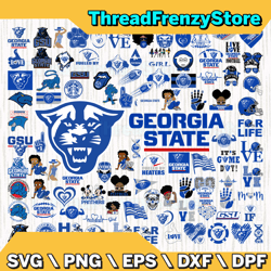 98 Files Georgia State Panthers Team Bundle Svg, Georgia State Panthers svg, NCAA Teams svg, NCAA Svg, Png, Dxf, Eps