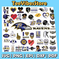 50 Files Baltimore Ravens Team Bundle Svg, Baltimore Ravens svg, NFL Teams svg, NFL Svg, Instant Download