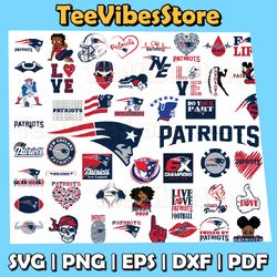 50 Files New England Patriots Team Bundle Svg, New England Patriots svg, NFL Teams svg, NFL Svg, Instant Download