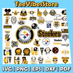 50 Files Pittsburgh Steelers Team Bundle Svg, Pittsburgh Steelers svg, NFL Teams svg, NFL Svg, Instant Download