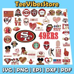 50 Files San Francisco 49ers Team Bundle Svg, San Francisco 49ers svg, NFL Teams svg, NFL Svg, Instant Download