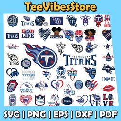 50 Files Tennessee Titans Team Bundle Svg, Tennessee Titans svg, NFL Teams svg, NFL Svg, Instant Download