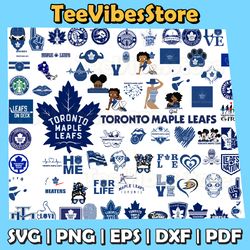 75 Files Toronto Maple Leafs Team Bundles Svg, Toronto Maple Leafs Svg, NHL Svg, NHL Svg, Instant Download