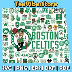 88 Files Boston Celtics Team Bundles Svg, Boston Celtics, NBA Teams Svg, Instant Download