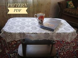 The pattern tablecloth