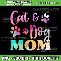 Pet Cat Dog Mom  For Women, Mothers Day Png, Dog Mom Personalized, With Dog Name, Dog Owner Personalized Gift, Pet Lover
