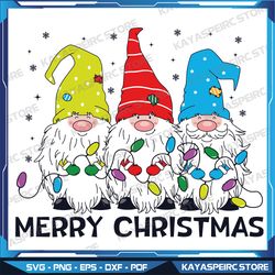 Merry Christmas Svg,Gnomes Svg,Light Svg,Christmas Sublimation Design,Funny Christmas,Instant Download